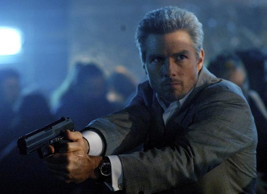 Tom Cruise vai Vincent trong "Collateral" (2004).